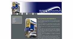 Desktop Screenshot of belmondo.ro
