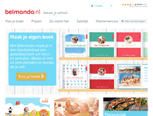 Tablet Screenshot of belmondo.nl