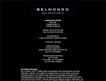 Tablet Screenshot of belmondo.de